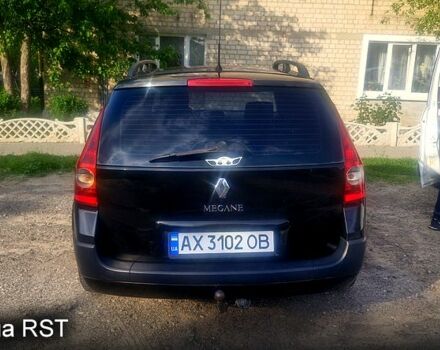 Черный Рено Меган, объемом двигателя 1.6 л и пробегом 287 тыс. км за 4250 $, фото 3 на Automoto.ua