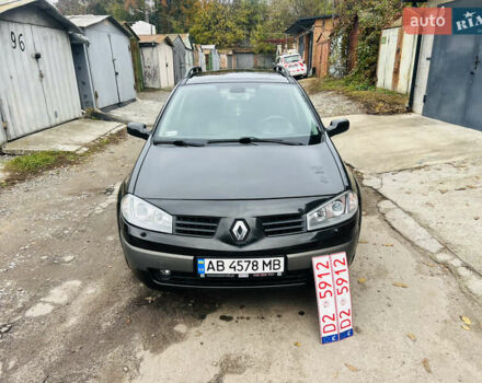 Чорний Рено Меган, об'ємом двигуна 1.6 л та пробігом 208 тис. км за 4850 $, фото 1 на Automoto.ua