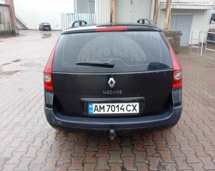 Черный Рено Меган, объемом двигателя 1.6 л и пробегом 254 тыс. км за 3700 $, фото 3 на Automoto.ua