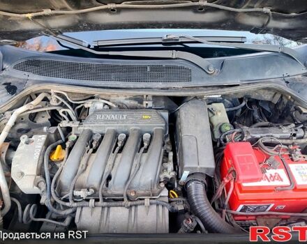 Черный Рено Меган, объемом двигателя 1.4 л и пробегом 216 тыс. км за 5000 $, фото 13 на Automoto.ua