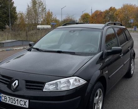 Черный Рено Меган, объемом двигателя 1.4 л и пробегом 206 тыс. км за 4200 $, фото 1 на Automoto.ua