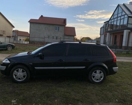 Черный Рено Меган, объемом двигателя 1.6 л и пробегом 290 тыс. км за 3750 $, фото 3 на Automoto.ua