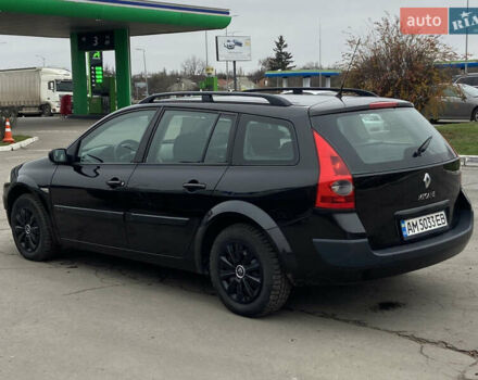 Черный Рено Меган, объемом двигателя 1.4 л и пробегом 140 тыс. км за 4900 $, фото 6 на Automoto.ua