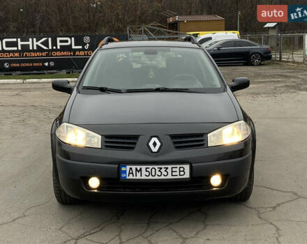 Черный Рено Меган, объемом двигателя 1.4 л и пробегом 140 тыс. км за 4900 $, фото 1 на Automoto.ua