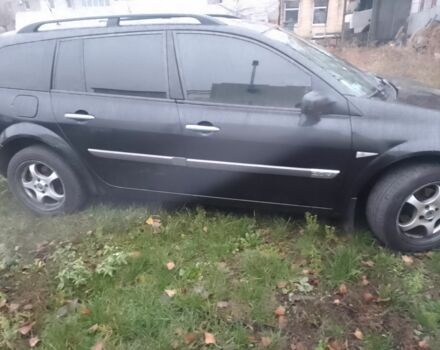 Черный Рено Меган, объемом двигателя 2 л и пробегом 584 тыс. км за 3800 $, фото 1 на Automoto.ua