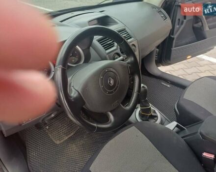 Черный Рено Меган, объемом двигателя 1.6 л и пробегом 176 тыс. км за 4500 $, фото 15 на Automoto.ua