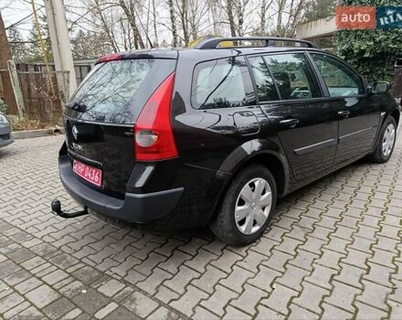 Черный Рено Меган, объемом двигателя 1.6 л и пробегом 223 тыс. км за 4399 $, фото 4 на Automoto.ua