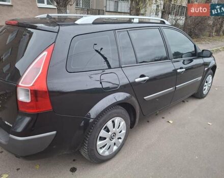 Черный Рено Меган, объемом двигателя 1.6 л и пробегом 215 тыс. км за 5700 $, фото 5 на Automoto.ua