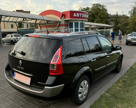 Черный Рено Меган, объемом двигателя 1.6 л и пробегом 170 тыс. км за 5450 $, фото 5 на Automoto.ua