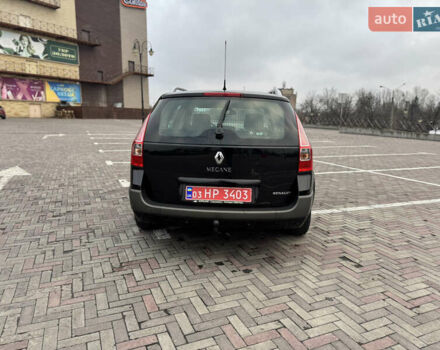 Черный Рено Меган, объемом двигателя 1.6 л и пробегом 160 тыс. км за 5850 $, фото 5 на Automoto.ua