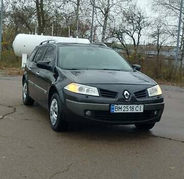 Черный Рено Меган, объемом двигателя 1.6 л и пробегом 283 тыс. км за 4750 $, фото 1 на Automoto.ua