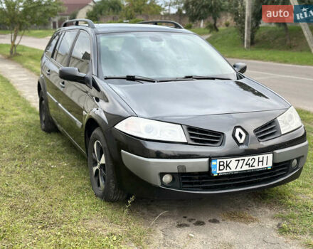 Рено Меган 2006 в Ровно на Automoto.ua Черный Рено Меган, объемом двигателя 1.87 л и пробегом 405 тыс. км за 4950 $, фото 2 на Automoto.ua