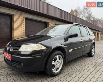 Черный Рено Меган, объемом двигателя 1.6 л и пробегом 203 тыс. км за 4850 $, фото 3 на Automoto.ua