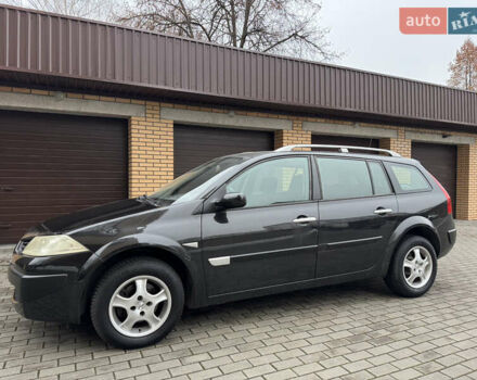 Черный Рено Меган, объемом двигателя 1.6 л и пробегом 203 тыс. км за 4850 $, фото 2 на Automoto.ua