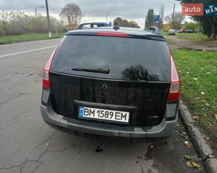 Черный Рено Меган, объемом двигателя 1.6 л и пробегом 252 тыс. км за 5399 $, фото 16 на Automoto.ua