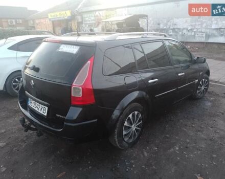 Рено Меган 2006 в Новомосковске на Automoto.ua Черный Рено Меган, объемом двигателя 1.87 л и пробегом 355 тыс. км за 4600 $, фото 1 на Automoto.ua