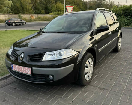 Черный Рено Меган, объемом двигателя 1.6 л и пробегом 170 тыс. км за 5450 $, фото 1 на Automoto.ua