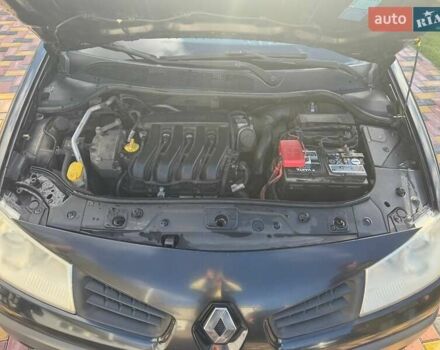 Черный Рено Меган, объемом двигателя 1.6 л и пробегом 348 тыс. км за 4700 $, фото 6 на Automoto.ua