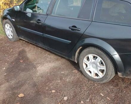 Черный Рено Меган, объемом двигателя 1.5 л и пробегом 336 тыс. км за 4600 $, фото 3 на Automoto.ua