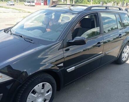 Черный Рено Меган, объемом двигателя 1.6 л и пробегом 252 тыс. км за 5399 $, фото 5 на Automoto.ua