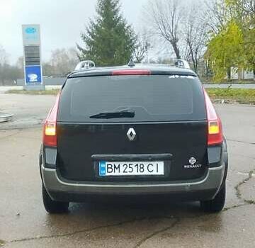 Черный Рено Меган, объемом двигателя 1.6 л и пробегом 283 тыс. км за 4750 $, фото 9 на Automoto.ua