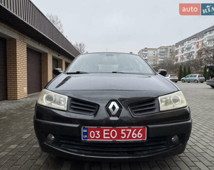 Черный Рено Меган, объемом двигателя 1.6 л и пробегом 203 тыс. км за 4850 $, фото 12 на Automoto.ua