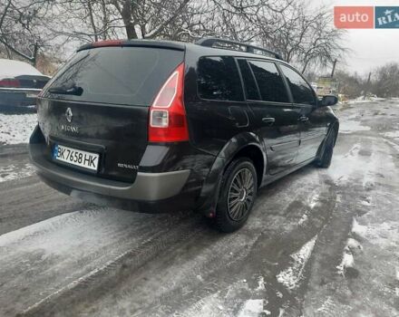 Черный Рено Меган, объемом двигателя 1.6 л и пробегом 260 тыс. км за 5000 $, фото 2 на Automoto.ua