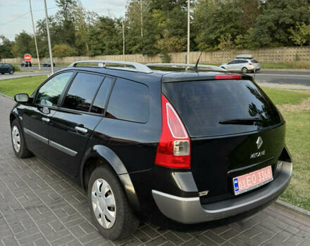 Черный Рено Меган, объемом двигателя 1.6 л и пробегом 170 тыс. км за 5450 $, фото 4 на Automoto.ua