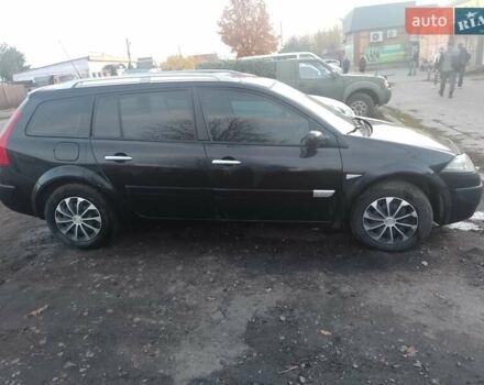 Рено Меган 2006 в Новомосковске на Automoto.ua Черный Рено Меган, объемом двигателя 1.87 л и пробегом 355 тыс. км за 4600 $, фото 4 на Automoto.ua