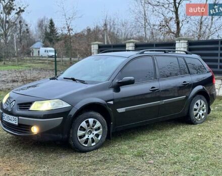 Черный Рено Меган, объемом двигателя 1.46 л и пробегом 282 тыс. км за 4499 $, фото 2 на Automoto.ua