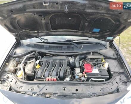 Черный Рено Меган, объемом двигателя 1.6 л и пробегом 181 тыс. км за 5900 $, фото 28 на Automoto.ua