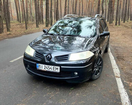 Черный Рено Меган, объемом двигателя 1.6 л и пробегом 326 тыс. км за 4900 $, фото 2 на Automoto.ua