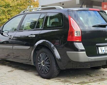 Черный Рено Меган, объемом двигателя 1.6 л и пробегом 199 тыс. км за 4850 $, фото 1 на Automoto.ua