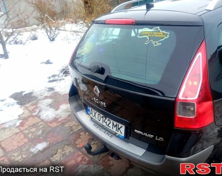 Черный Рено Меган, объемом двигателя 1.6 л и пробегом 156 тыс. км за 5500 $, фото 8 на Automoto.ua