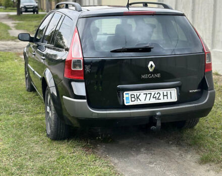 Рено Меган 2006 в Ровно на Automoto.ua Черный Рено Меган, объемом двигателя 1.87 л и пробегом 405 тыс. км за 4950 $, фото 7 на Automoto.ua