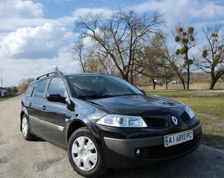 Черный Рено Меган, объемом двигателя 1.6 л и пробегом 181 тыс. км за 5900 $, фото 2 на Automoto.ua