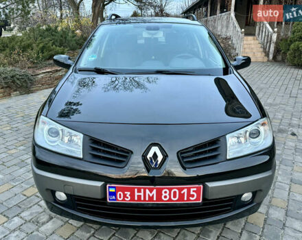 Черный Рено Меган, объемом двигателя 1.6 л и пробегом 68 тыс. км за 6899 $, фото 1 на Automoto.ua