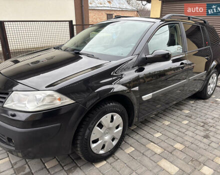 Черный Рено Меган, объемом двигателя 1.6 л и пробегом 229 тыс. км за 5400 $, фото 1 на Automoto.ua