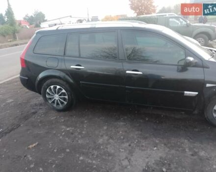 Рено Меган 2006 в Новомосковске на Automoto.ua Черный Рено Меган, объемом двигателя 1.87 л и пробегом 355 тыс. км за 4600 $, фото 7 на Automoto.ua