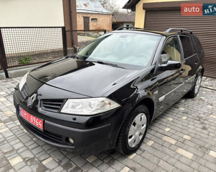 Черный Рено Меган, объемом двигателя 1.6 л и пробегом 229 тыс. км за 5400 $, фото 2 на Automoto.ua