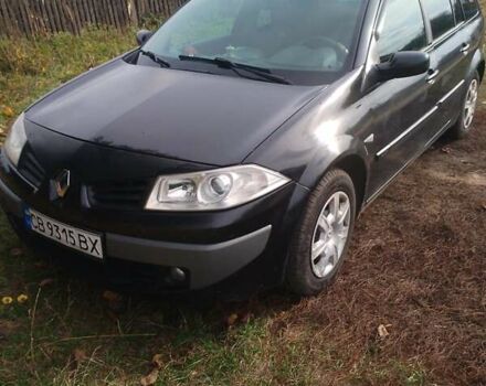 Черный Рено Меган, объемом двигателя 1.5 л и пробегом 336 тыс. км за 4600 $, фото 2 на Automoto.ua