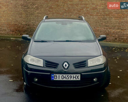 Рено Меган 2007 в Полтаве на Automoto.ua Черный Рено Меган, объемом двигателя 1.6 л и пробегом 266 тыс. км за 4800 $, фото 1 на Automoto.ua