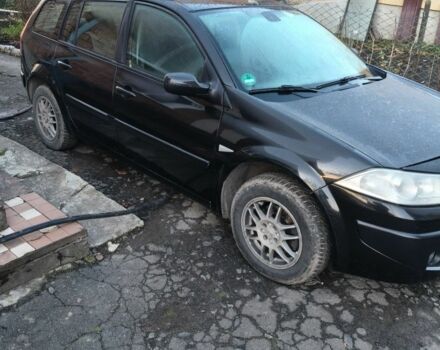 Черный Рено Меган, объемом двигателя 1.6 л и пробегом 233 тыс. км за 5000 $, фото 1 на Automoto.ua