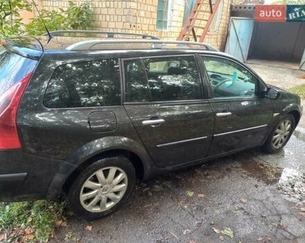 Черный Рено Меган, объемом двигателя 1.6 л и пробегом 213 тыс. км за 6400 $, фото 2 на Automoto.ua
