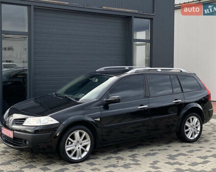 Черный Рено Меган, объемом двигателя 1.6 л и пробегом 220 тыс. км за 4499 $, фото 7 на Automoto.ua