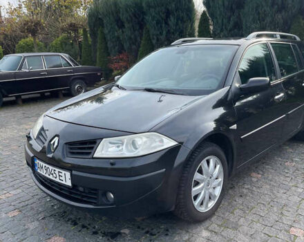 Черный Рено Меган, объемом двигателя 1.6 л и пробегом 235 тыс. км за 4200 $, фото 12 на Automoto.ua
