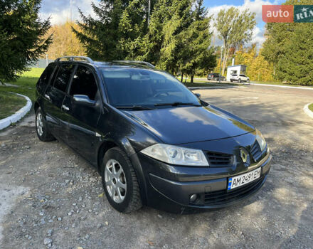 Рено Меган 2007 в Бердичеве на Automoto.ua Черный Рено Меган, объемом двигателя 1.6 л и пробегом 212 тыс. км за 4999 $, фото 1 на Automoto.ua