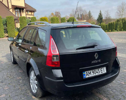 Черный Рено Меган, объемом двигателя 1.6 л и пробегом 235 тыс. км за 4200 $, фото 7 на Automoto.ua