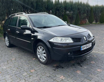 Черный Рено Меган, объемом двигателя 1.6 л и пробегом 235 тыс. км за 4200 $, фото 11 на Automoto.ua