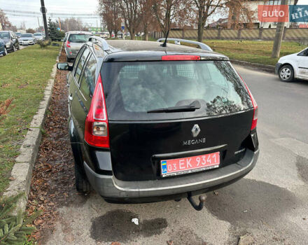 Черный Рено Меган, объемом двигателя 1.6 л и пробегом 167 тыс. км за 4650 $, фото 4 на Automoto.ua